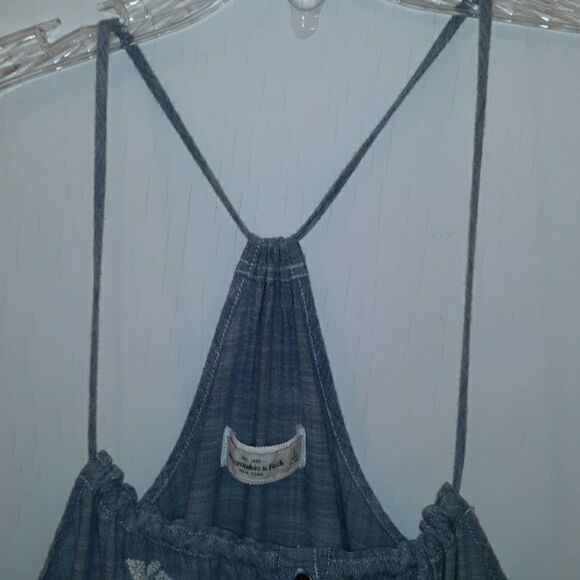 Abercrombie & Finch denim jumpsuit New York size large - Picture 3 of 8